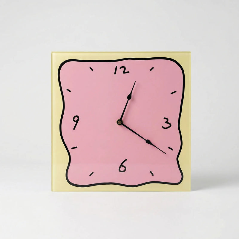 Moderne Quadratische Wanduhr - TimeLuma