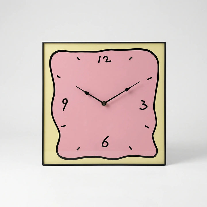 Moderne Quadratische Wanduhr - TimeLuma