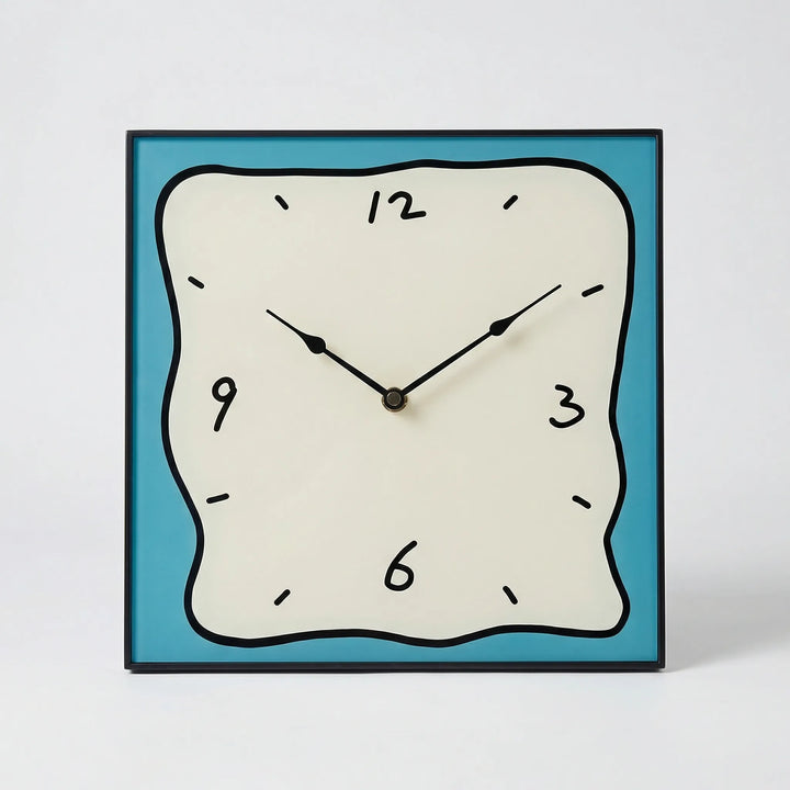 Moderne Quadratische Wanduhr - TimeLuma