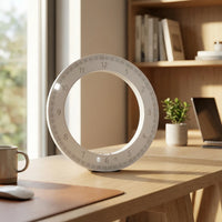 Moderne Ring-Wanduhr - ChronaLoop