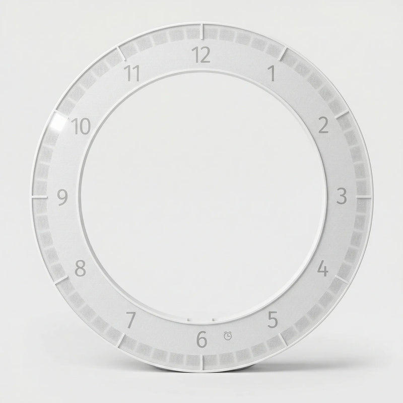 Moderne Ring-Wanduhr - ChronaLoop