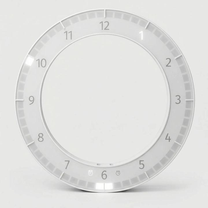 Moderne Ring-Wanduhr - ChronaLoop