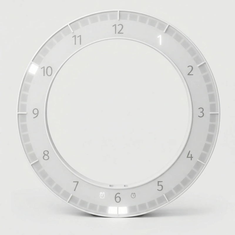 Moderne Ring-Wanduhr - ChronaLoop
