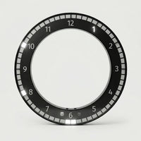 Moderne Ring-Wanduhr - ChronaLoop