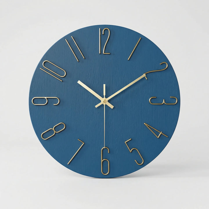 Moderne Runde Wanduhr - LuminoraClock