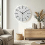 Moderne Runde Wanduhr - LuminoraClock
