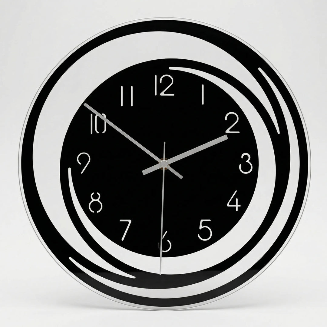 Moderne Runde Wanduhr - Quietora