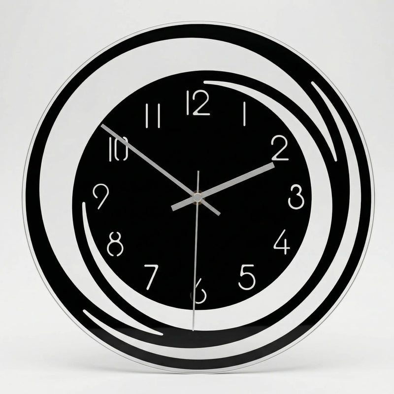 Moderne Runde Wanduhr - Quietora