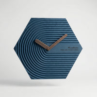 Moderne Sechseckige Wanduhr - HexaPulse