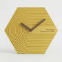 Moderne Sechseckige Wanduhr - HexaPulse