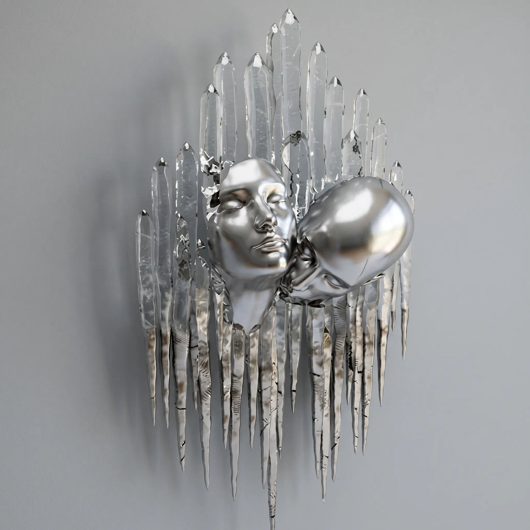 Moderne Skulpturale Wandkunst - LuminaraSculpt