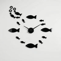 Moderne Spiegel-Wanduhr - Miraflow