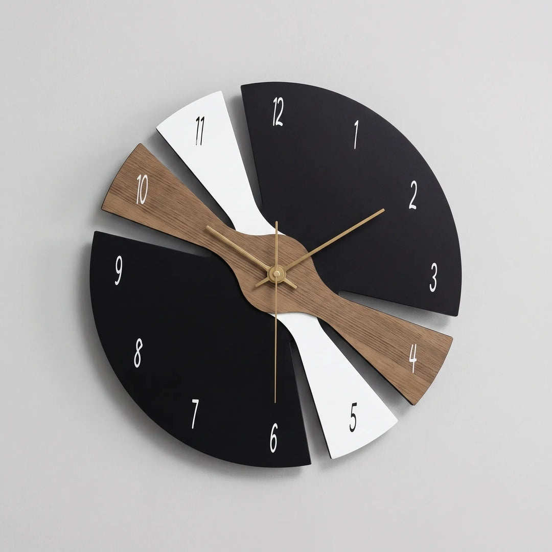 Moderne Wanduhr - Lunavue