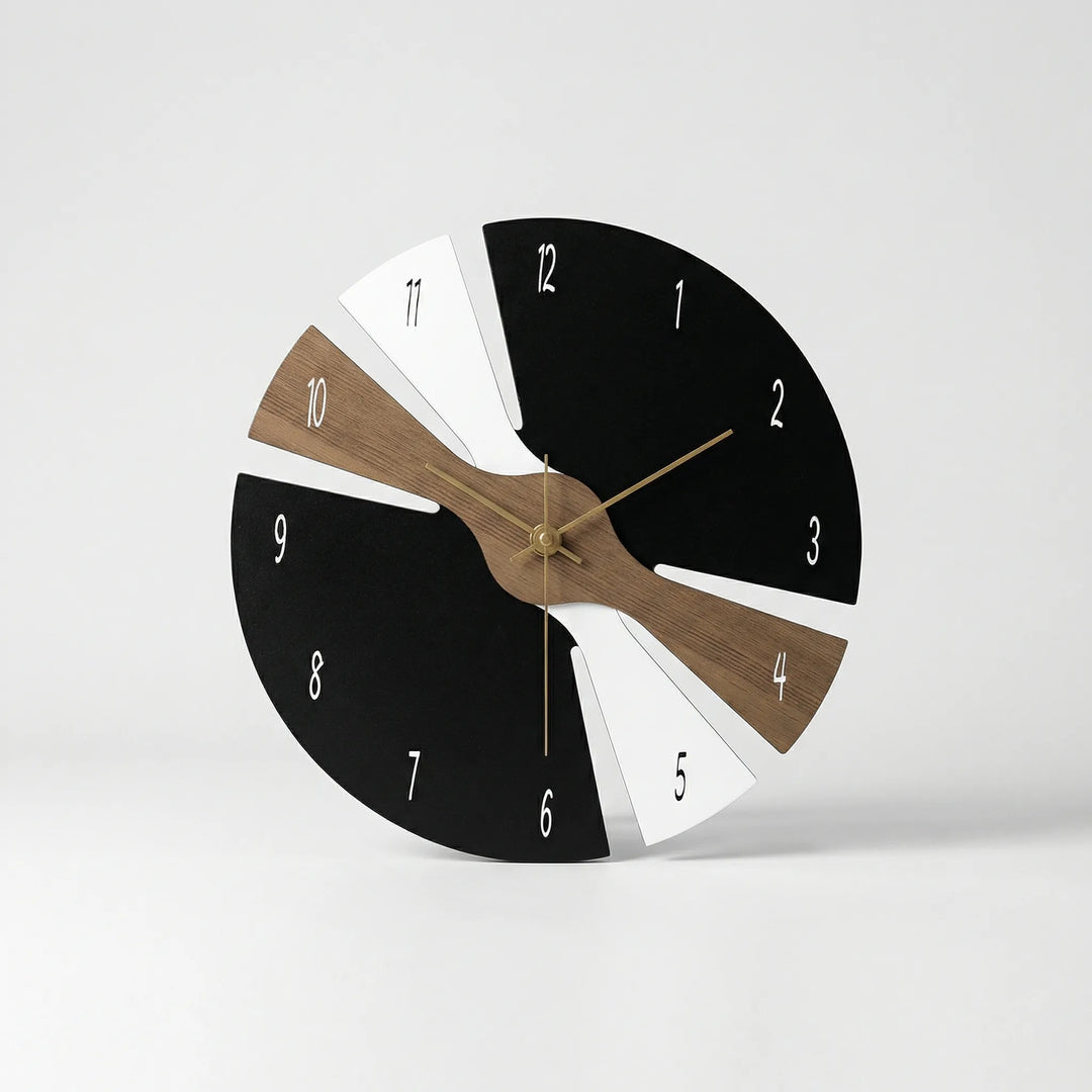 Moderne Wanduhr - Lunavue