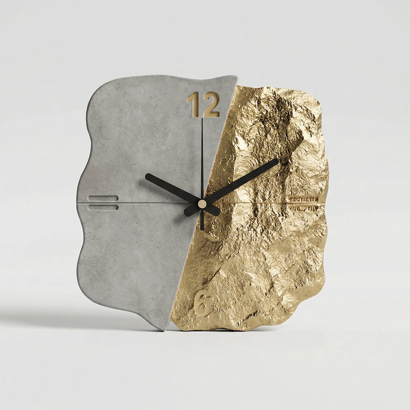 Moderne Wanduhr Mit 3D-Relief - Sandrelle
