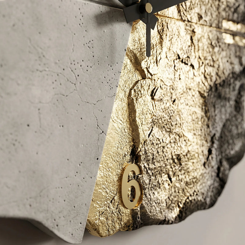 Moderne Wanduhr Mit 3D-Relief - Sandrelle