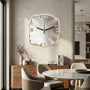 Moderne Wanduhr Mit 3D-Relief - Sandrelle