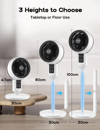 Moderner 3D-Zirkulationsventilator - Aerovibe