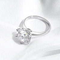 Moissanit Ring - SparkleMoment