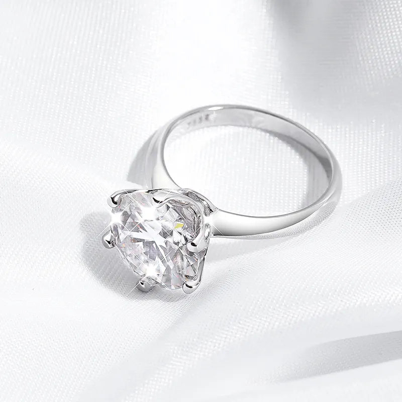 Moissanit Ring - SparkleMoment