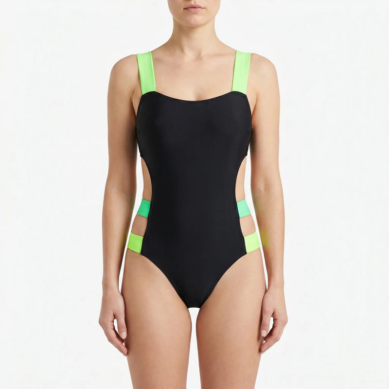 Monokini Mit Hohem Beinausschnitt - Neotix