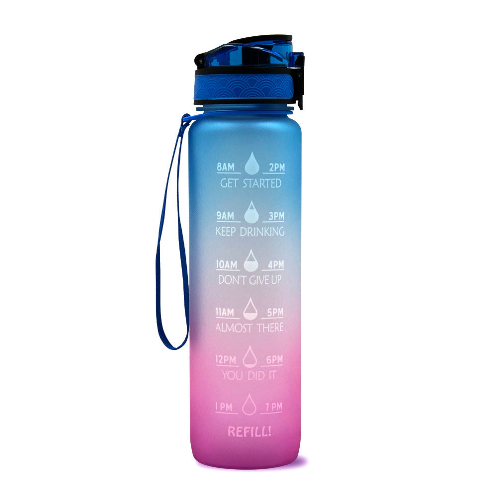 Wasserflasche mit Zeitmarkierungen – HydraHero