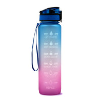 Wasserflasche mit Zeitmarkierungen – HydraHero