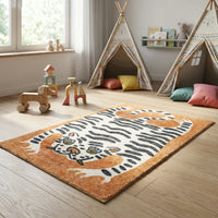 Motivteppich Mit Tierprint - TigraLoom