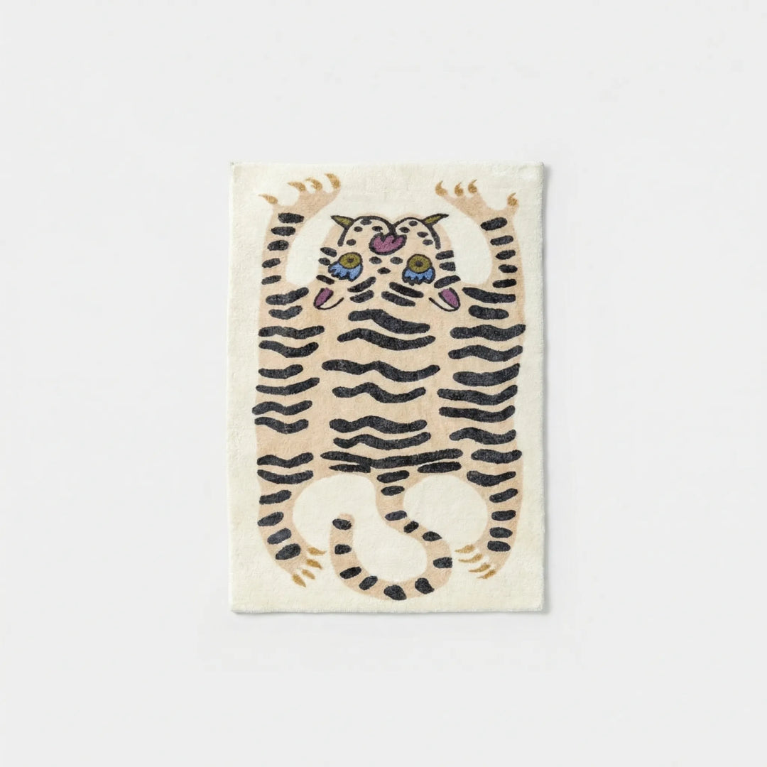 Motivteppich Mit Tierprint - TigraLoom
