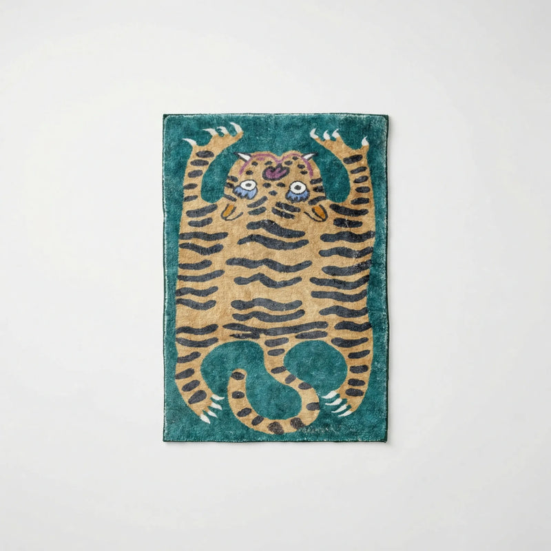 Motivteppich Mit Tierprint - TigraLoom