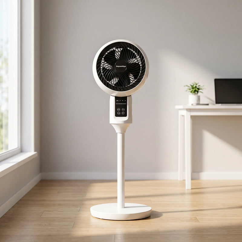 Multidirektionaler Oszillierender Raumventilator Mit Fernbedienung - Ventorix