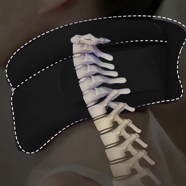 Ergonomische Nackenstütze gegen Schnarchen – Dormiva