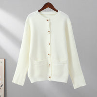 Weicher Button-Up Pullover – Eveline