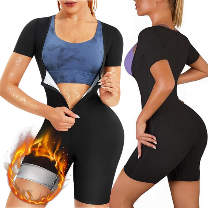 Shapewear Alina | Neopren-Saunaanzug für Taille, Bauch und Beine