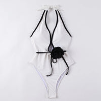 Neckholder-Badeanzug - Florisia