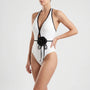 Neckholder-Badeanzug - Florisia
