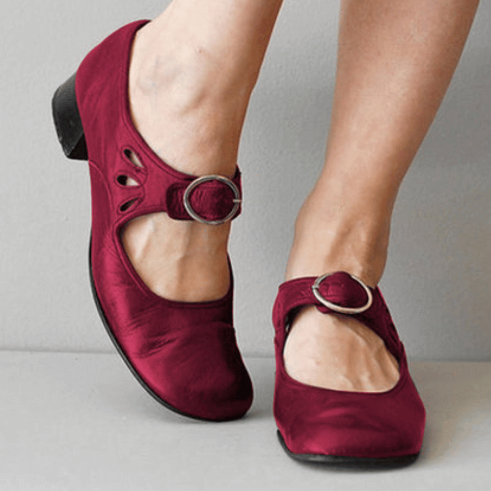 Einzigartige und Bequeme Damen Ledersandale – Marisa