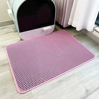Doppelstöckige Katzenstreumatte (1+1 Gratis!) – PawCatch