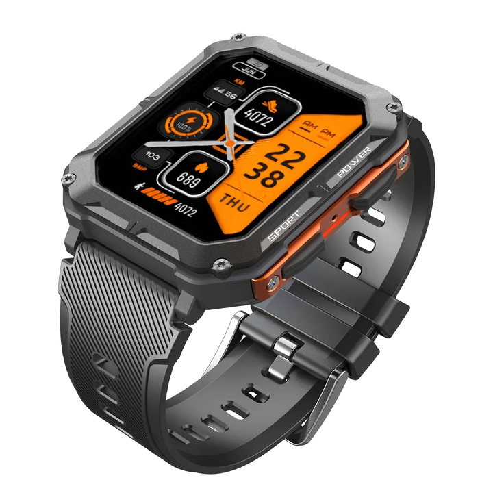 Robuste Smartwatch mit Herzfrequenzmesser & Schrittzähler - EnduranceX