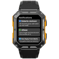 Robuste Smartwatch mit Herzfrequenzmesser & Schrittzähler - EnduranceX