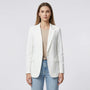 Open-Front Longline Women's Blazer - Barbara