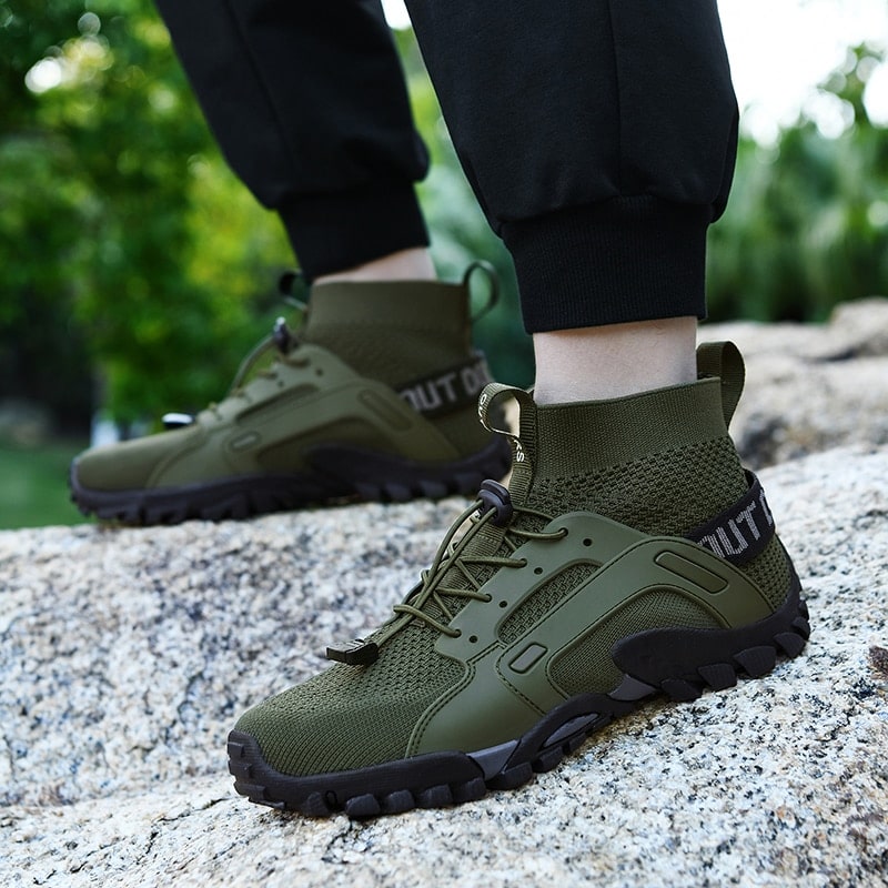 Barfuß-Sockenschuhe für Herren mit rutschfester Sohle – Maxim