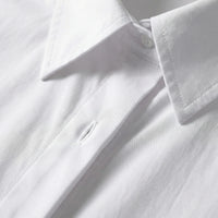 Oversized Blouse Met Omgeslagen Kraag - Blanca