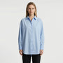 Oversized Blouse Met Omgeslagen Kraag - Blanca