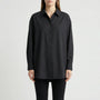 Oversized Blouse Met Omgeslagen Kraag - Blanca
