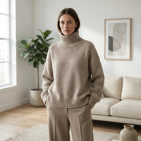 Oversized Rollkragenpullover - Louisa