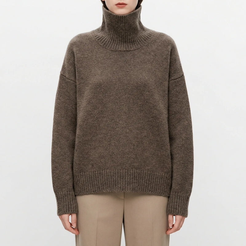 Oversized Rollkragenpullover - Louisa