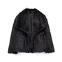 Oversized Winter Coat With Faux-Fur Finish - Elena