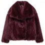 Oversized Winter Coat With Faux-Fur Finish - Elena