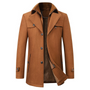 Padded Men's Overcoat With Structured Fit - Miguel